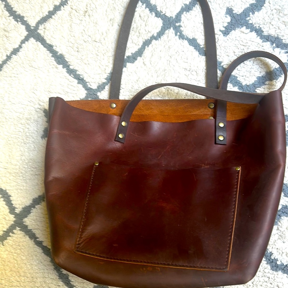 Portland Leather Bag In Good Shape Gem